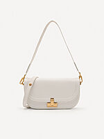 PEDRO Studio Millie Leather Shoulder Bag - Chalk - Anne